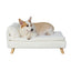 🛋️ PawBloom™ Nordic Elevated Pet Sofa Bed