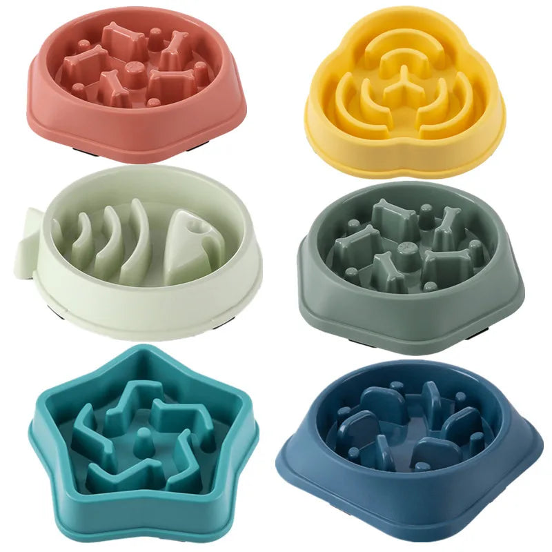 🐾 PawBloom™ Anti-Choke Slow Feed Bowl