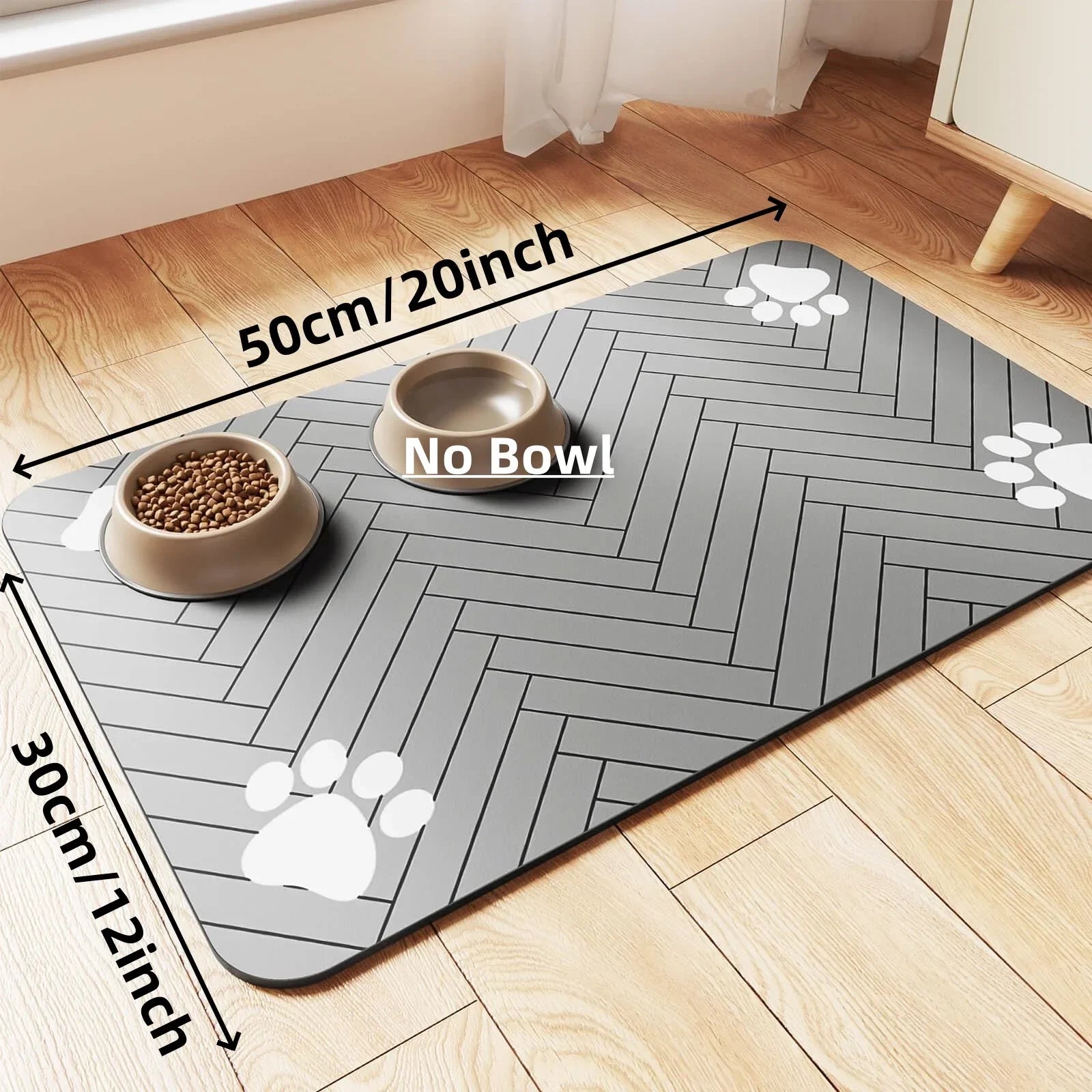 🐾 PawBloom™ Absorbent Feeding Mat