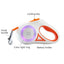 🐾 PawBloom™ LED Retractable Dog Leash (5M)