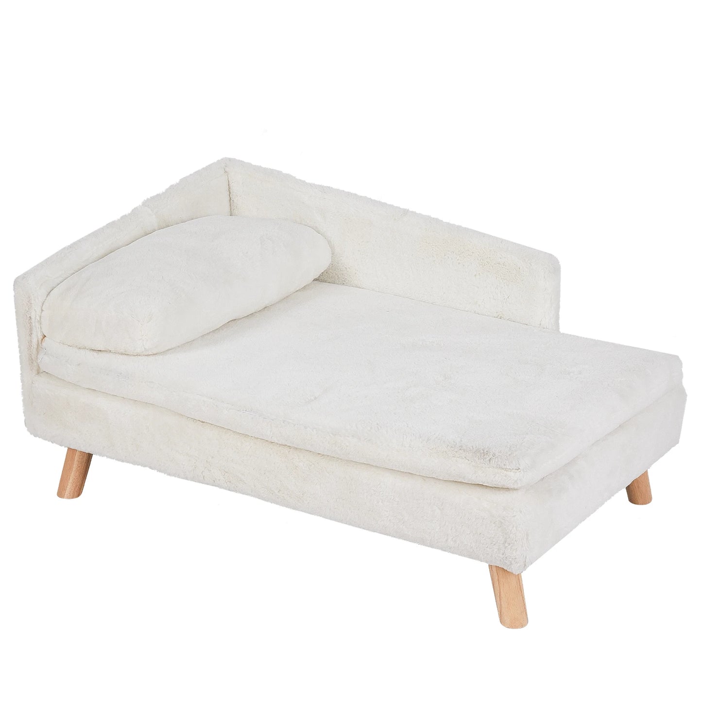 🛋️ PawBloom™ Nordic Elevated Pet Sofa Bed
