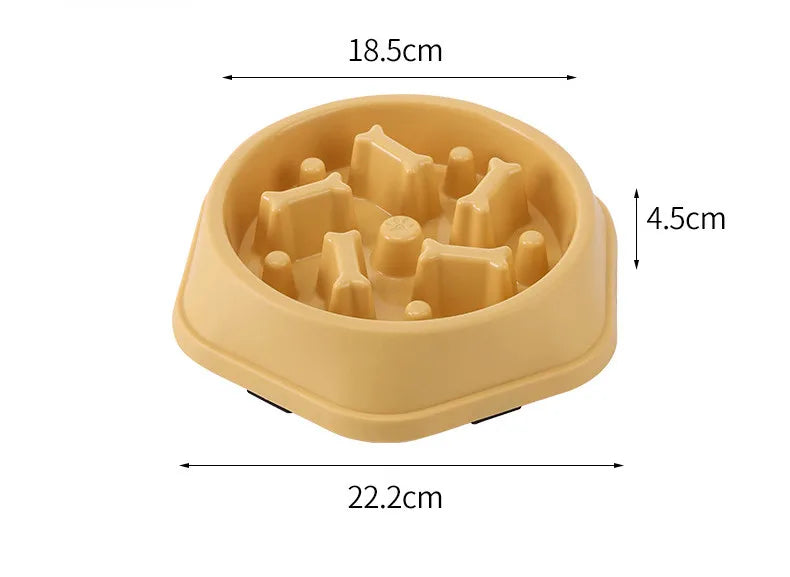 🐾 PawBloom™ Anti-Choke Slow Feed Bowl