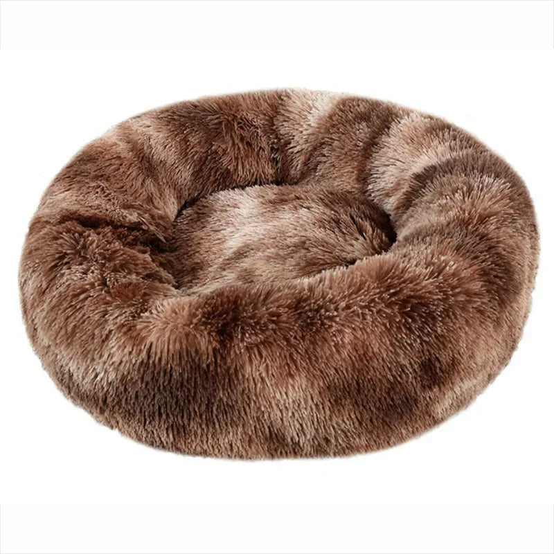 🐾 Pawline™ Calming Plush Pet Bed