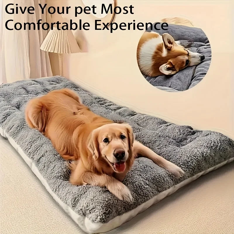 🐾 PawBloom™ UltraSoft Crate Sofa Pet Bed