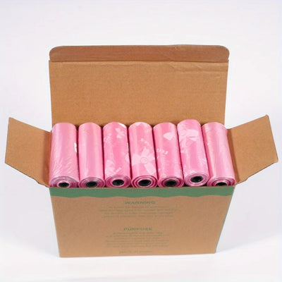 💗💜 PawBloom™ Designer Waste Bags (120-Count)