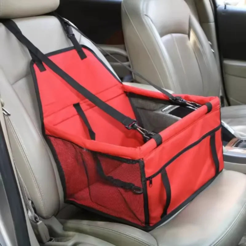 🚗🐾 PawBloom™ Foldable Pet Car Seat Booster