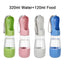 🚶‍♂️🐾 PawBloom™ 2-in-1 Travel Water Bottle & Feeder