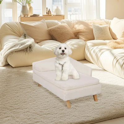 🛋️ PawBloom™ Nordic Elevated Pet Sofa Bed