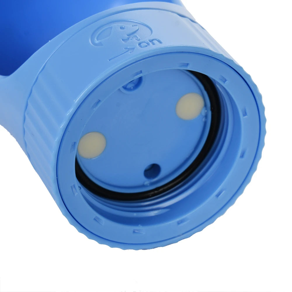 🚶‍♂️🐾 PawBloom™ 2-in-1 Travel Water Bottle & Feeder