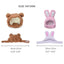 🐻🐰 PawBloom™ Cozy Critter Pet Hoodie