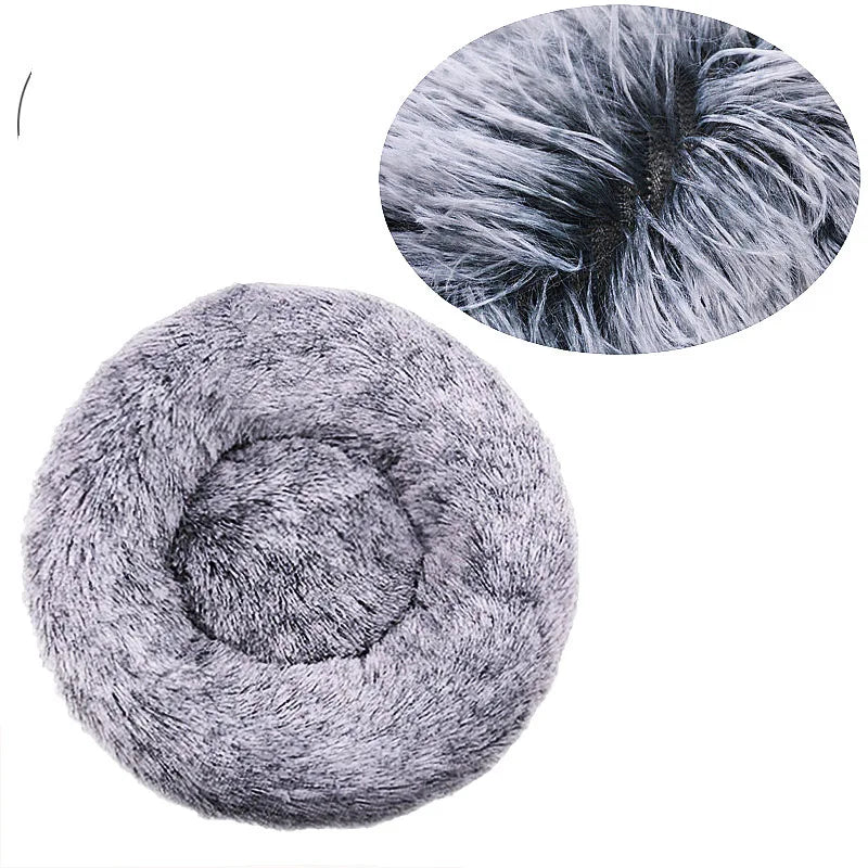 🐾 Pawline™ Calming Plush Pet Bed