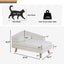 🛋️ PawBloom™ Nordic Elevated Pet Sofa Bed