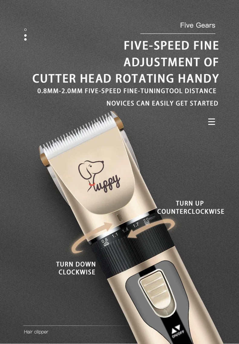 ✂️ PawBloom™ ProPet Rechargeable Grooming Clipper