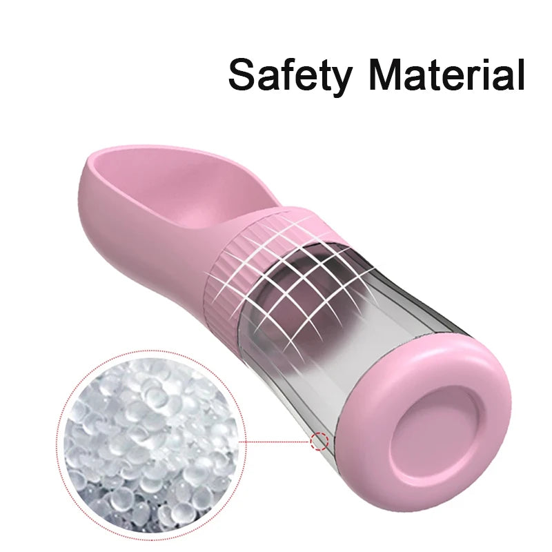 🚶‍♂️🐾 PawBloom™ 2-in-1 Travel Water Bottle & Feeder