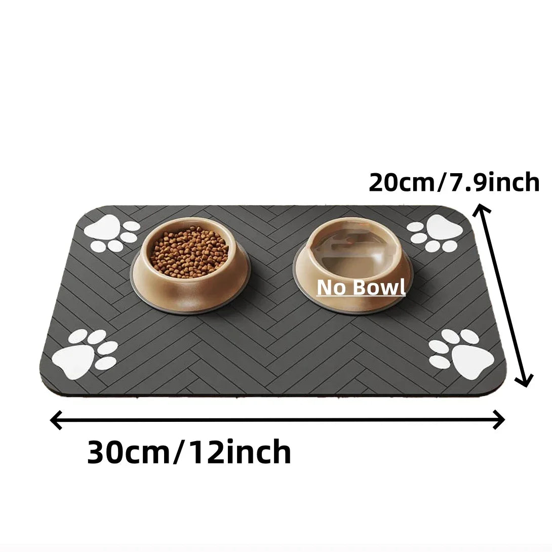 🐾 PawBloom™ Absorbent Feeding Mat