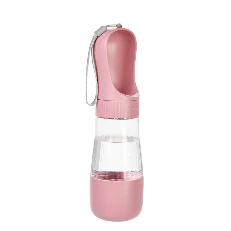 🚶‍♂️🐾 PawBloom™ 2-in-1 Travel Water Bottle & Feeder