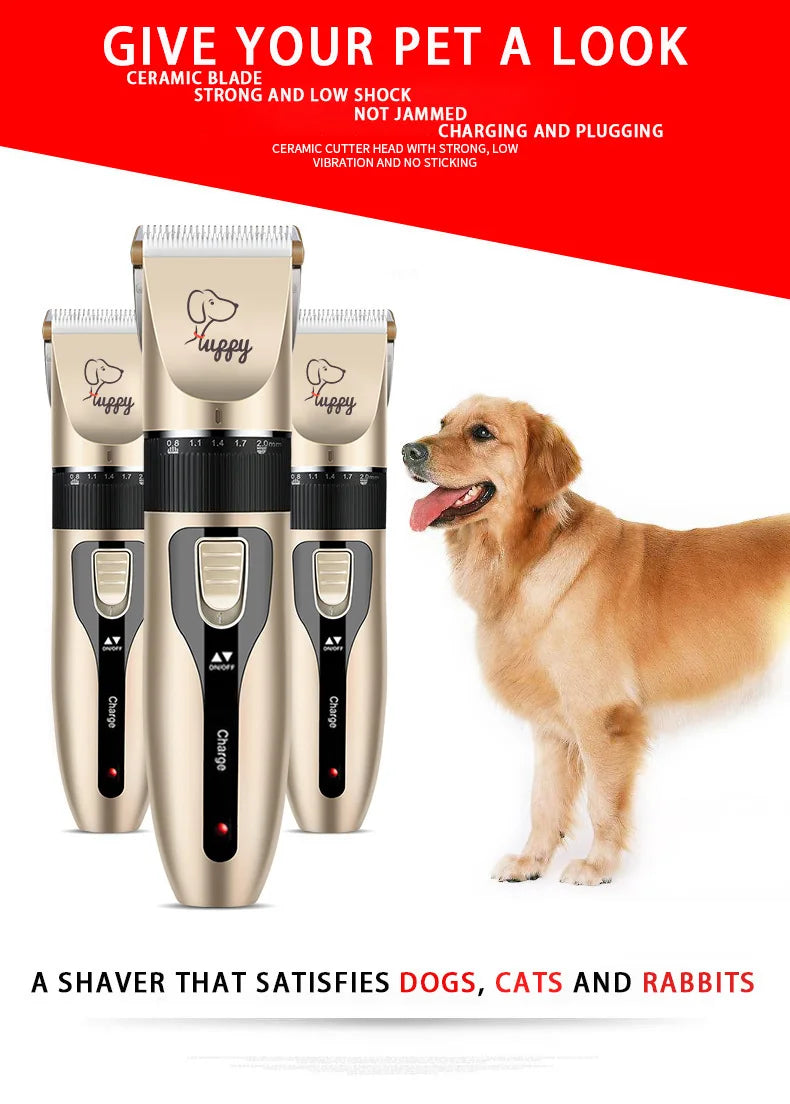 ✂️ PawBloom™ ProPet Rechargeable Grooming Clipper