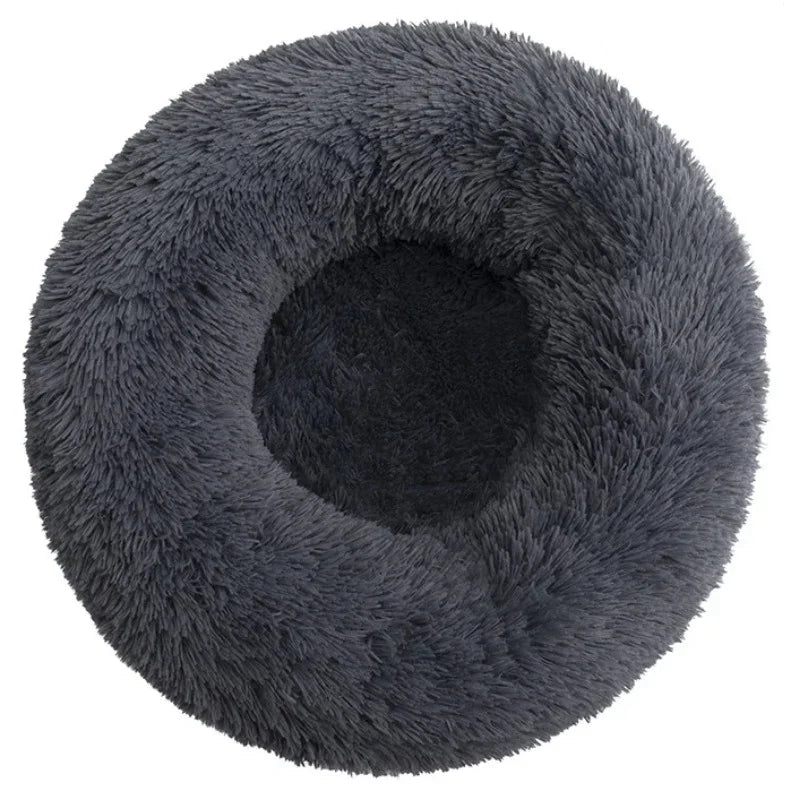 🐾 Pawline™ Calming Plush Pet Bed