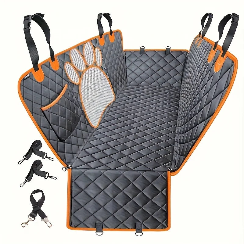🚗 PawBloom™ Heavy-Duty Dog Car Seat Cover