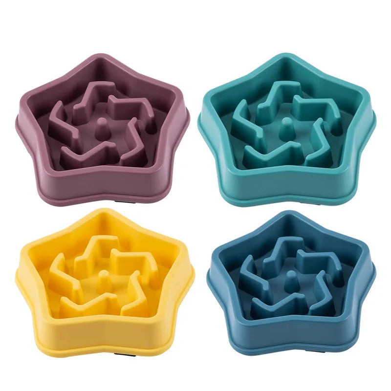 🐾 PawBloom™ Anti-Choke Slow Feed Bowl