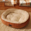 🐾 Pawline™ Plush Oval Pet Bed